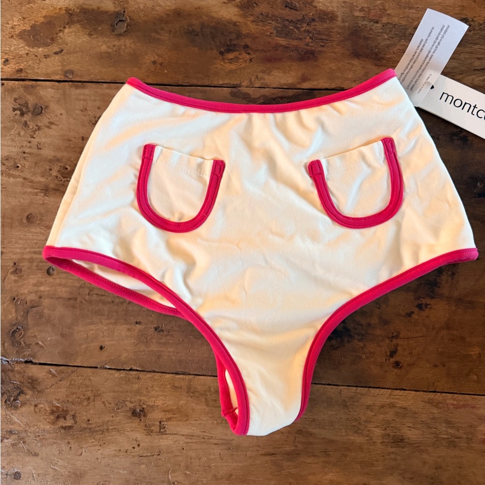 Montce high waisted Polly bikini bottom sz s - Picture 2 of 3